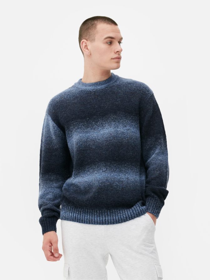 Ombré Crew Neck Sweater - Image 2