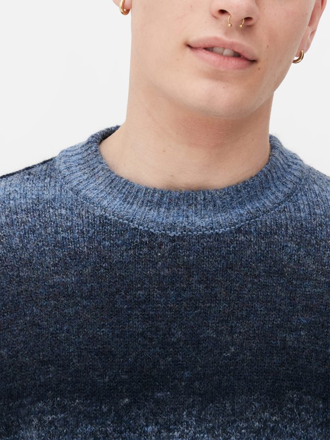 Ombré Crew Neck Sweater - Image 3