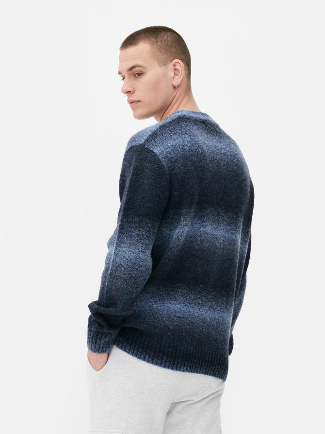 Ombré Crew Neck Sweater - Image 4