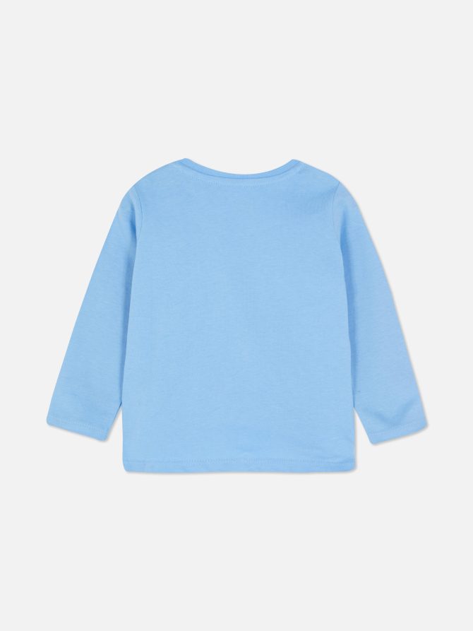 Long Sleeve Cotton T-Shirt - Image 4