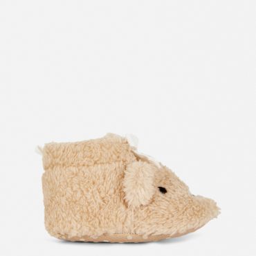 Teddy Bear Baby Booties