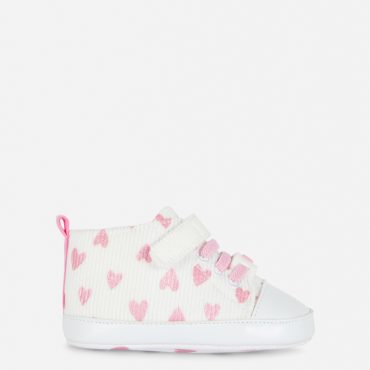 Heart Print High Tops