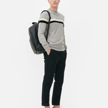 Striped Crew Neck Sweater