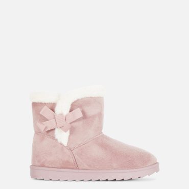 Faux Fur Trim Boots