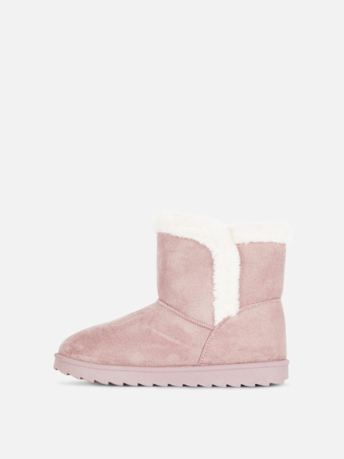 Faux Fur Trim Boots - Image 4