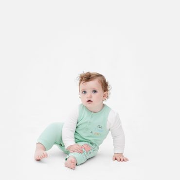 Disney’s Mickey Mouse and Donald Duck Bodysuit & Overalls Set