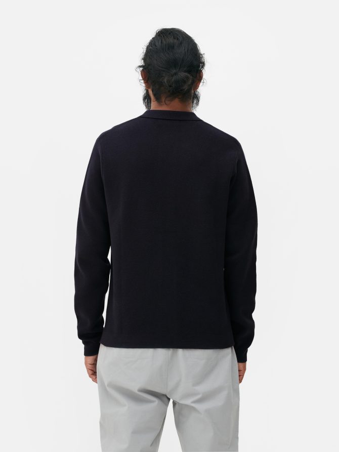 Collared Zip Cardigan - Image 4