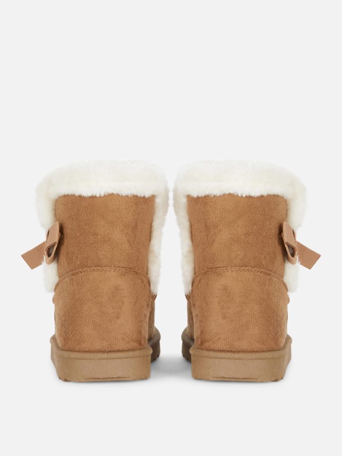 Faux Fur Trim Boots - Image 3