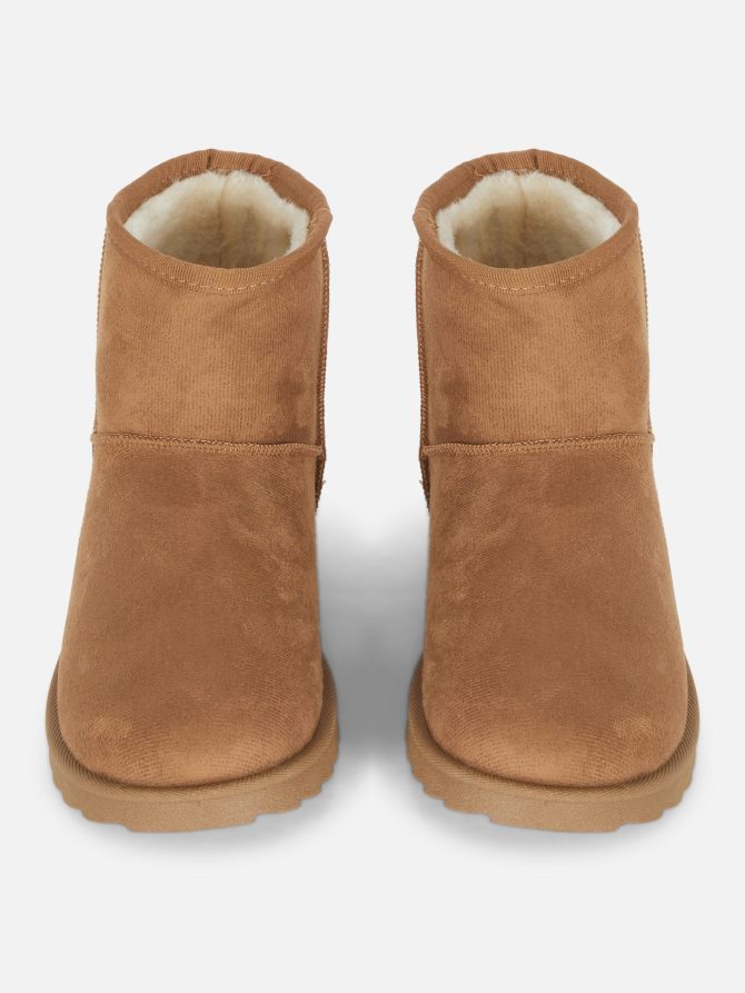 Faux Fur Ankle Boots - Image 2