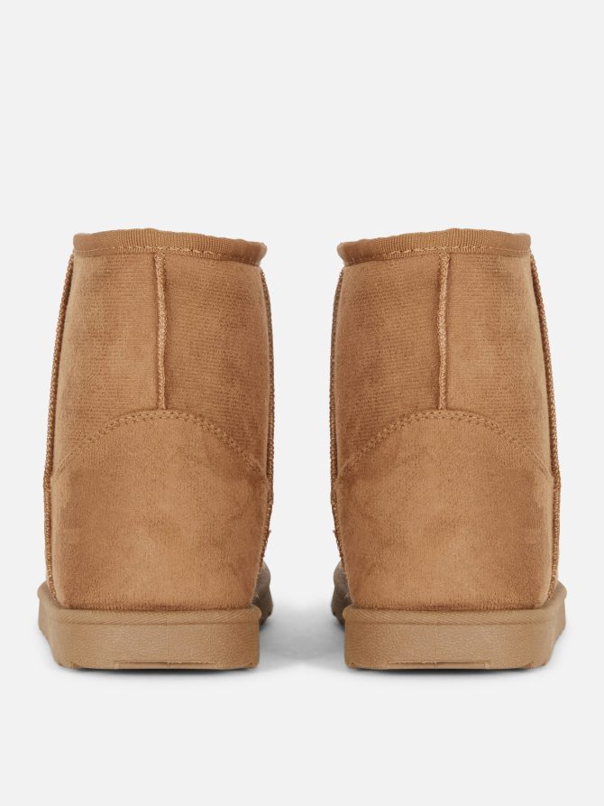 Faux Fur Ankle Boots - Image 3