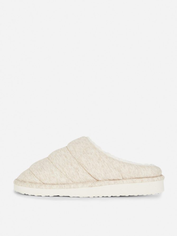 Padded Quilted Mule Slippers - Image 4