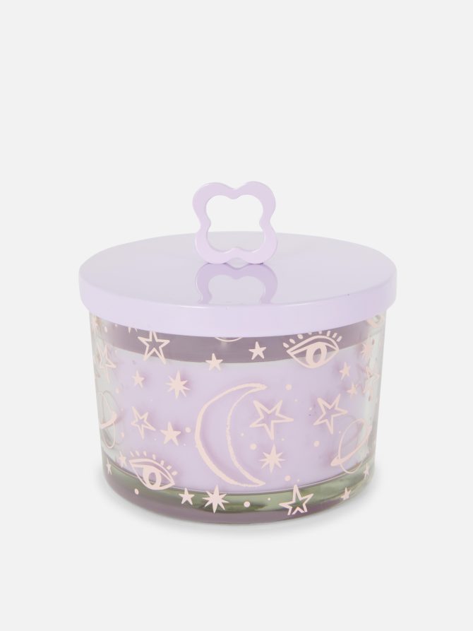 Celestial 3-Wick Glass Candle