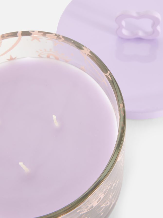 Celestial 3-Wick Glass Candle - Image 2