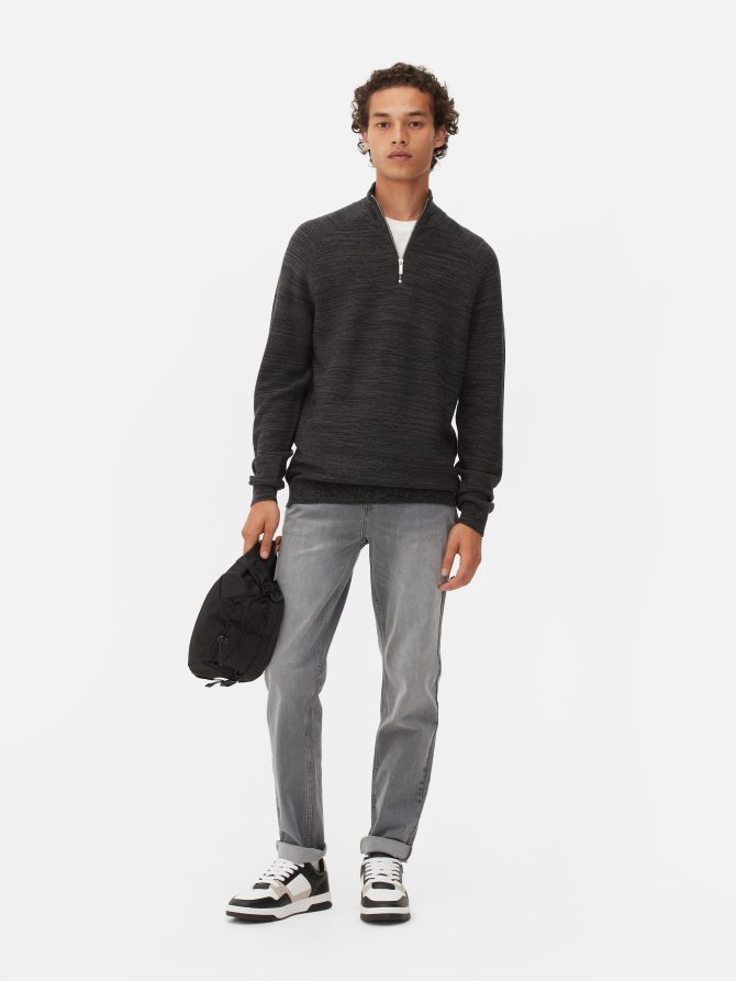 Half Zip Sweatshirt