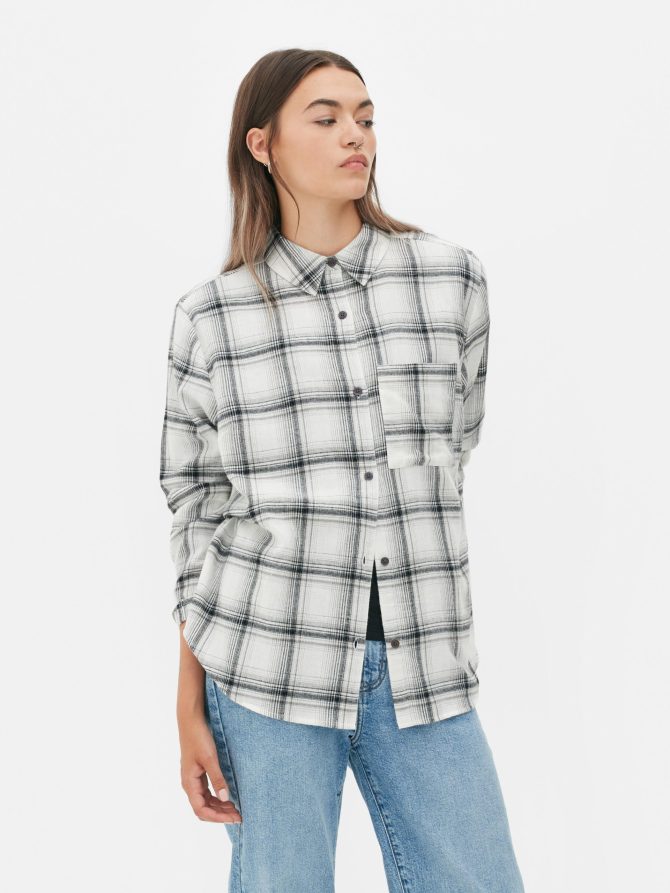 Relaxed Fit Check Shirt - Image 2