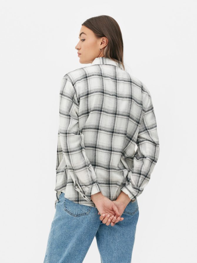 Relaxed Fit Check Shirt - Image 4