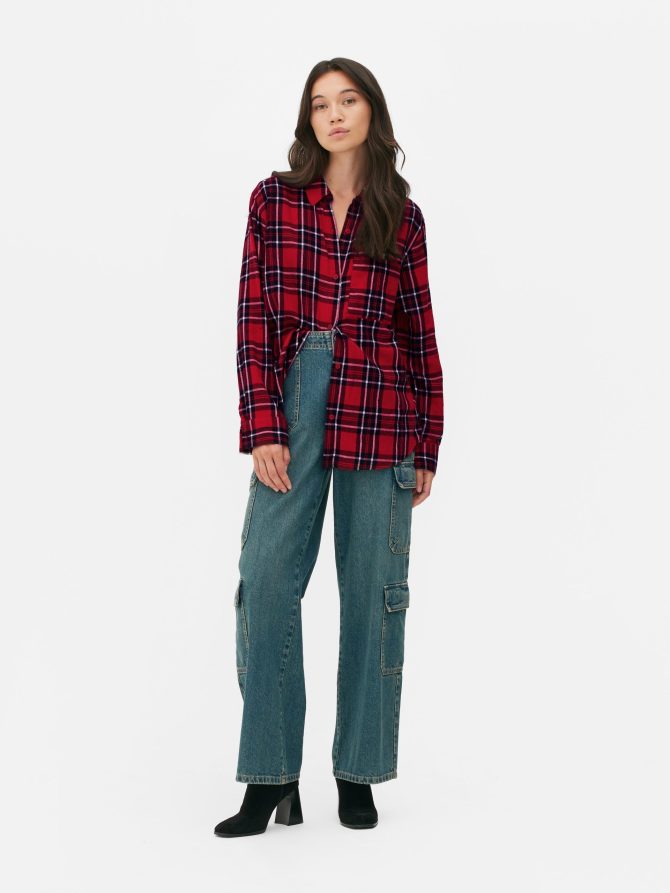 Relaxed Fit Check Shirt