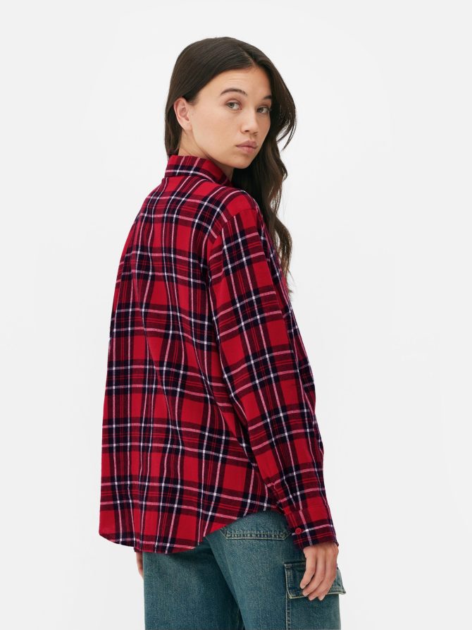 Relaxed Fit Check Shirt - Image 4