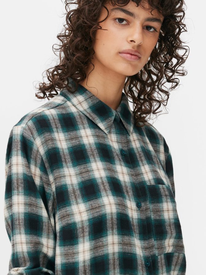 Relaxed Fit Check Shirt - Image 3