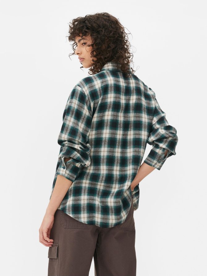 Relaxed Fit Check Shirt - Image 4