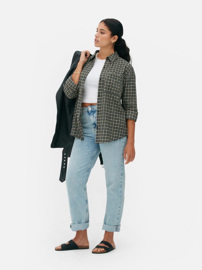 Relaxed Fit Check Shirt