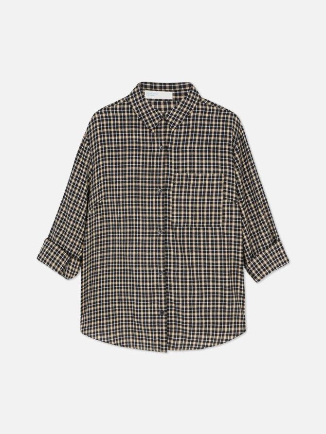 Relaxed Fit Check Shirt - Image 5