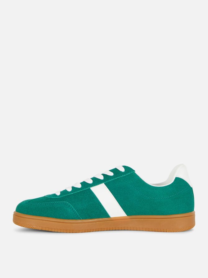 Side Stripe Contrast Sole Sneakers - Image 4