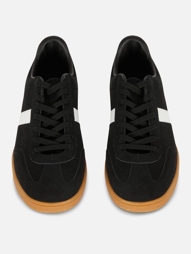 Side Stripe Contrast Sole Sneakers - Image 2