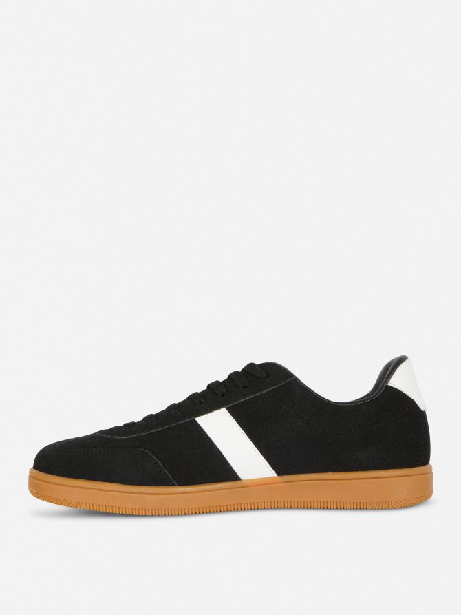 Side Stripe Contrast Sole Sneakers - Image 4