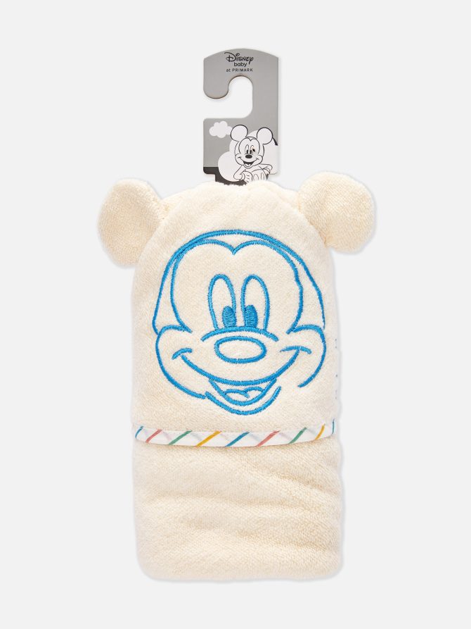 Disney's Mickey Mouse Embroidered Hooded Towel - Image 4