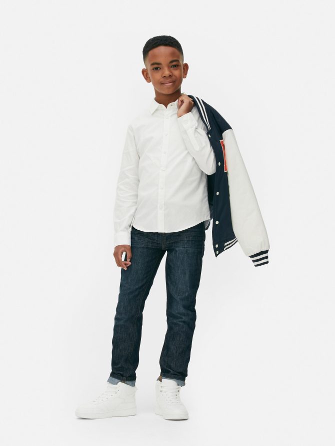 Long Sleeve Oxford Shirt