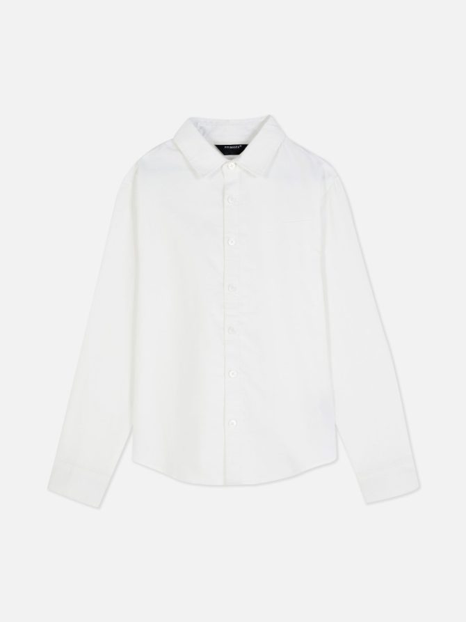Long Sleeve Oxford Shirt - Image 3