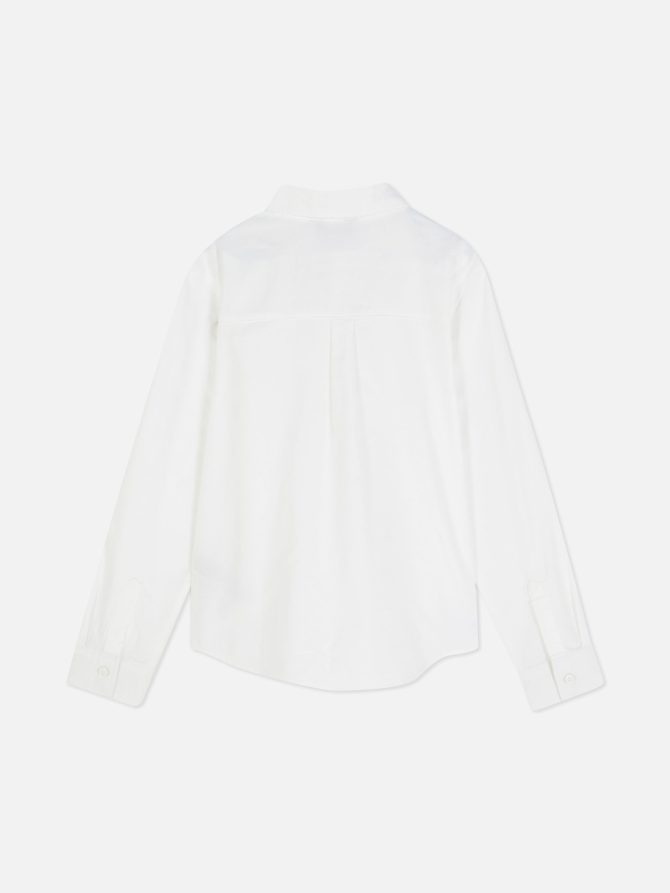Long Sleeve Oxford Shirt - Image 4