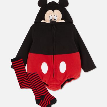 Disney's Mickey Mouse Plush Dress-Up Bodysuit