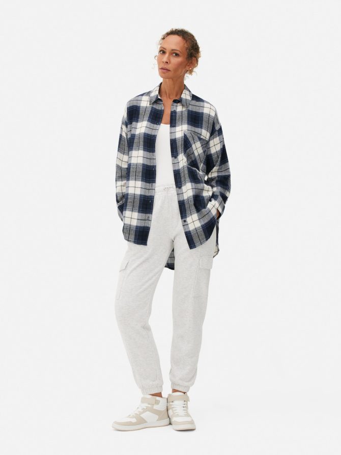 Boyfriend Check Shirt
