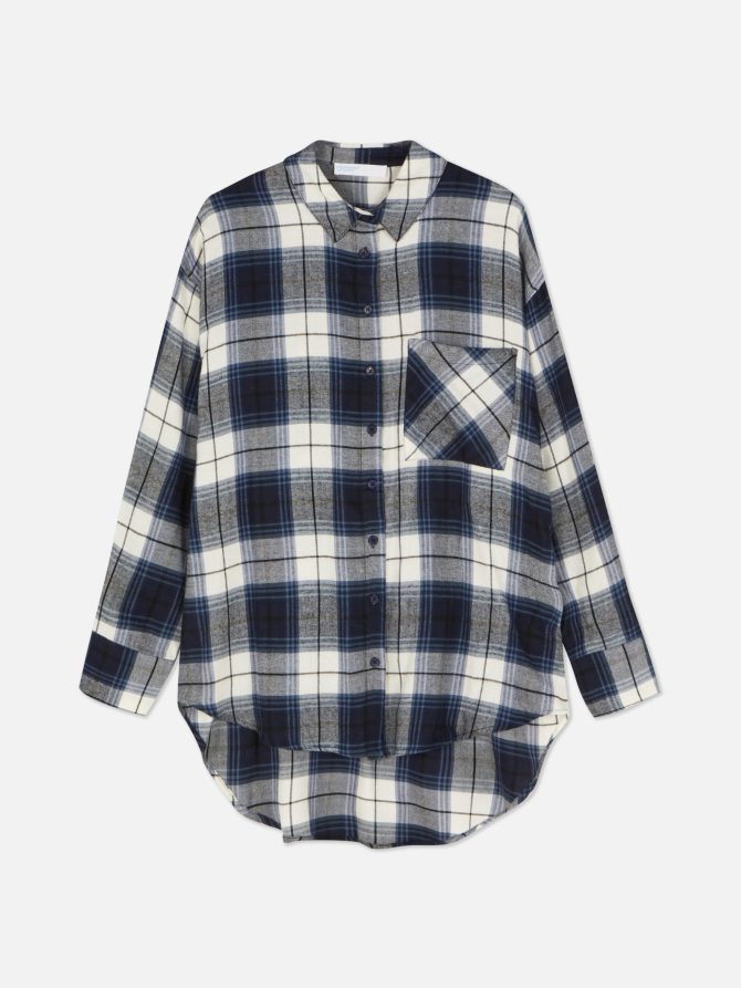 Boyfriend Check Shirt - Image 5