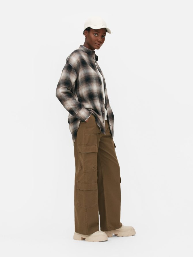 Boyfriend Check Shirt
