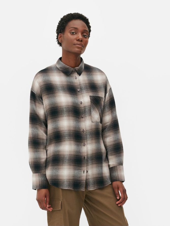 Boyfriend Check Shirt - Image 2