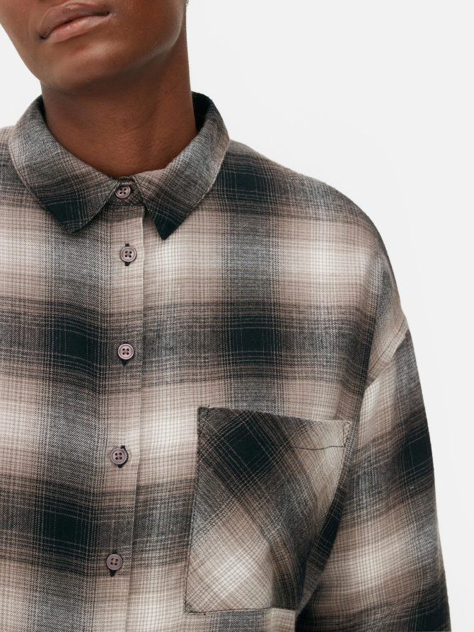 Boyfriend Check Shirt - Image 3