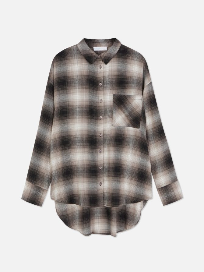 Boyfriend Check Shirt - Image 5