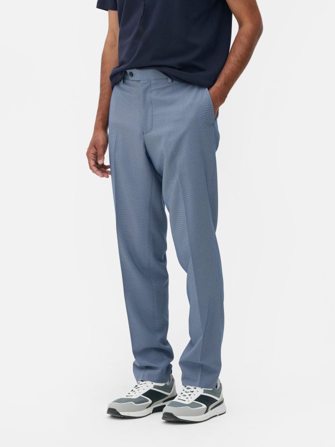 Micro Check Suit Pants - Image 2