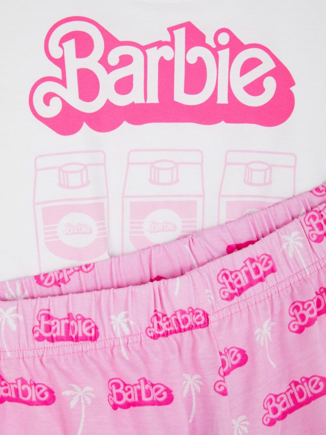 Barbie The Movie Crop Top Pajama Set - Image 2
