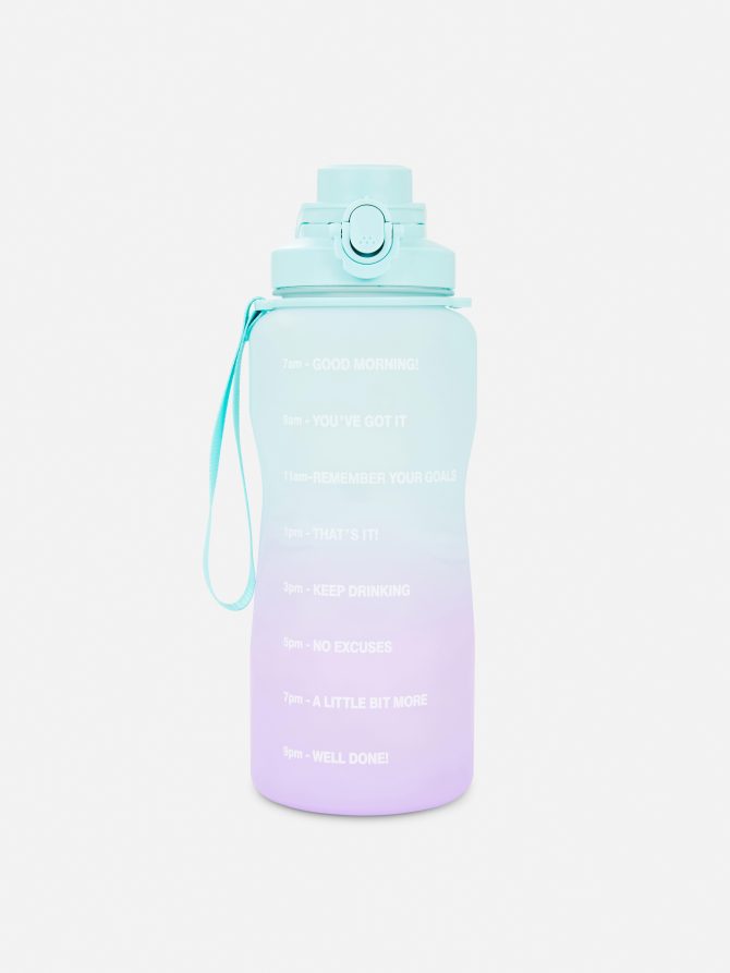Time Marked Goals Water Bottle