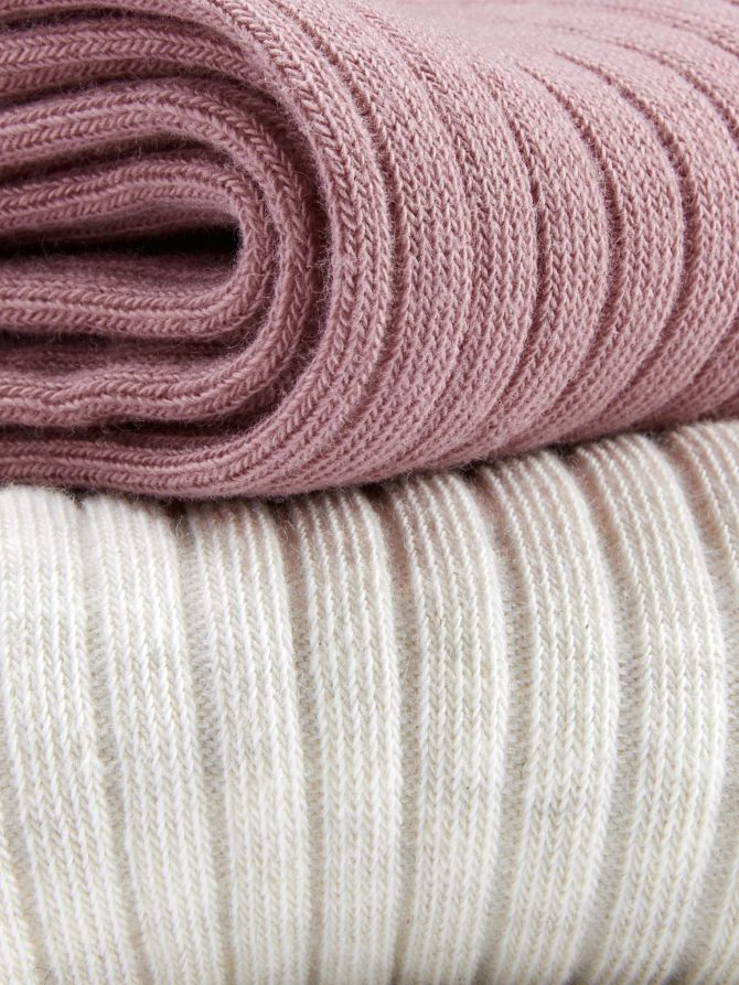 2-Pack Ribbed Knit Tights - Image 2