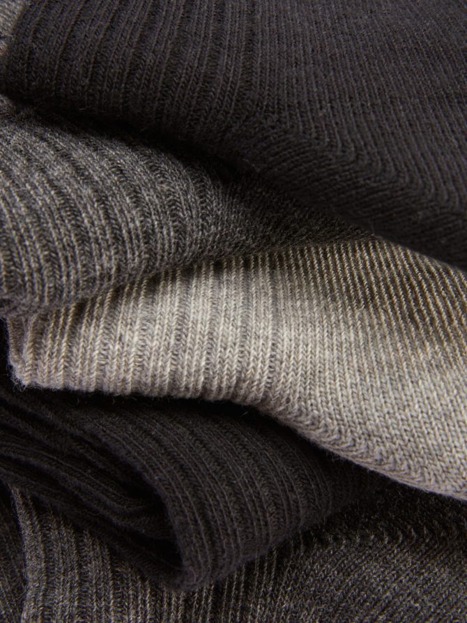 5-Pack Ribbed Crew Socks - Image 2