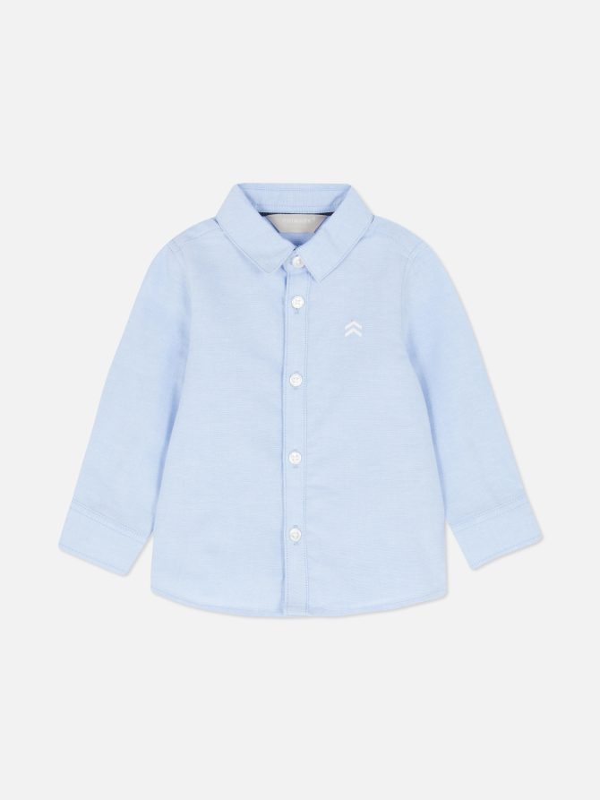 Long Sleeve Oxford Shirt - Image 3
