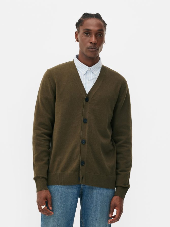 V-Neck Cardigan - Image 2