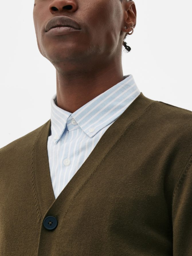 V-Neck Cardigan - Image 3