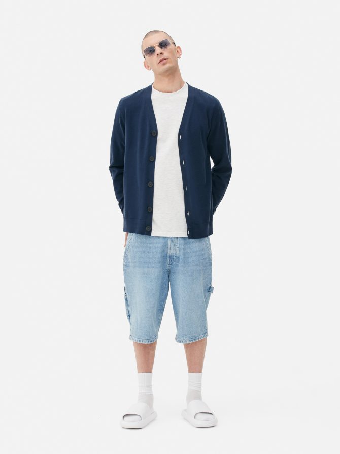 V-Neck Cardigan