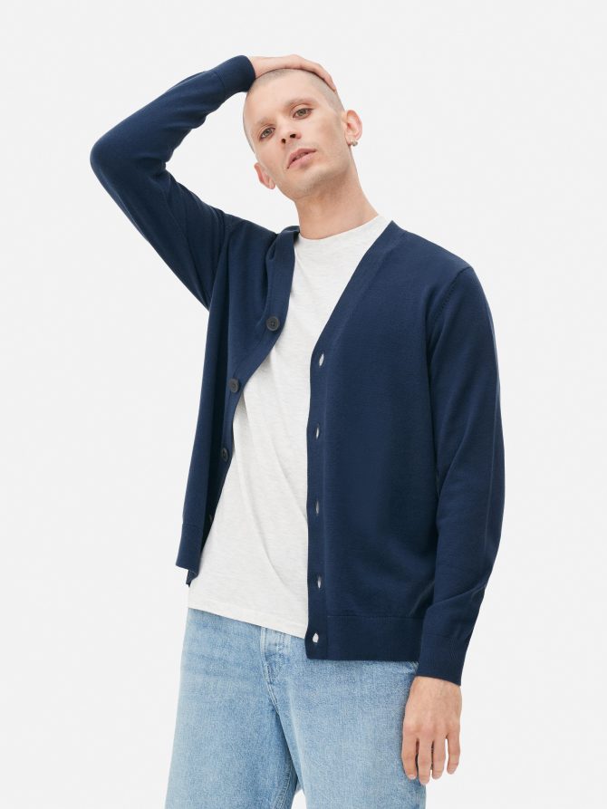 V-Neck Cardigan - Image 2